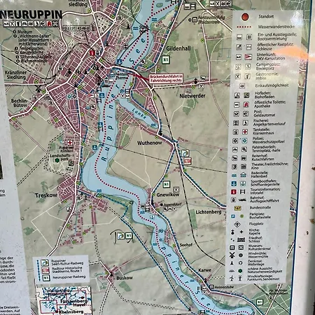 Дом отдыха Ferienwohnung Neuruppin